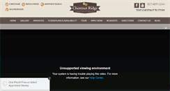 Desktop Screenshot of chestnut-ridgeapts.com